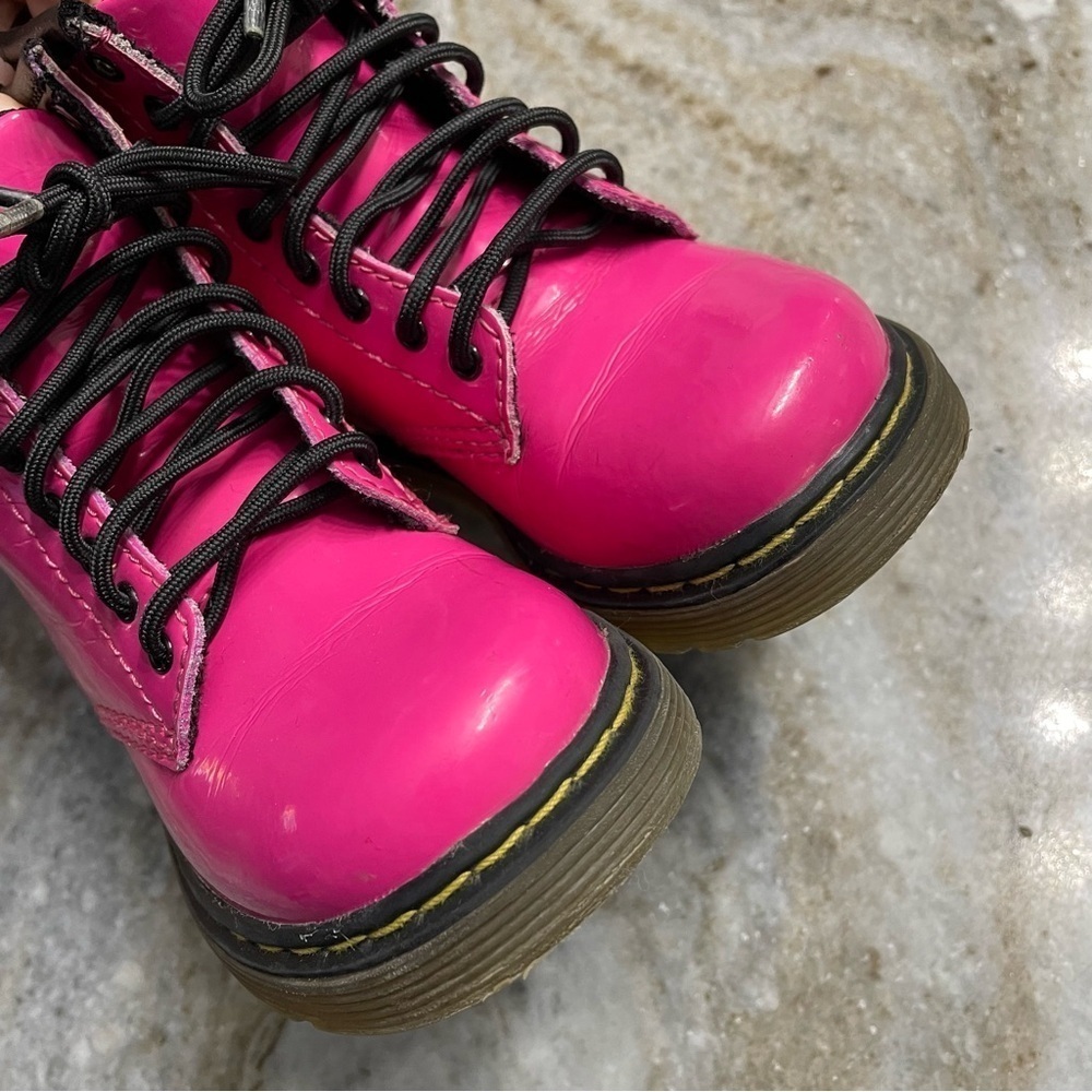 Dr. Martens 1460 8-Eye Boot - Little Kid Pink - Picture 7 of 12